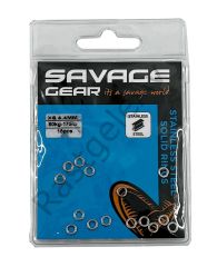 Savage Gear Solid Rings SS 15 Pcs XL 440LB 200KG