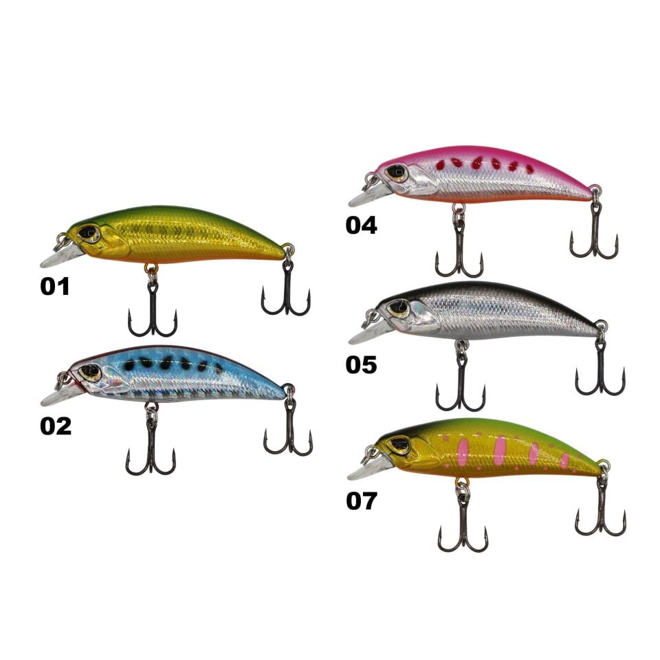 Filex Lures Zenith Sinking Maket Balık 50 mm 4 gr