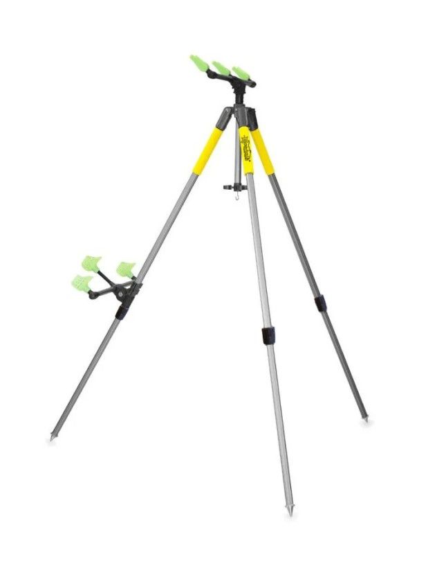 Captain 6806 Tripod Teleskobik 3'lü Ayarlanabilir Pro Surf Kamış Sehpası 180cm