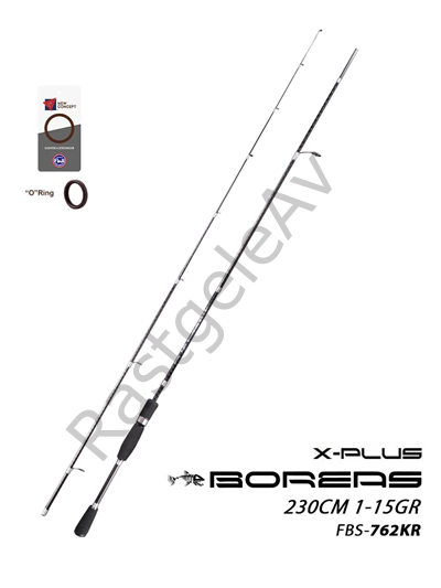 Fujin Boreas 230cm 1-15gr LRF Kamışı FBS-762KR