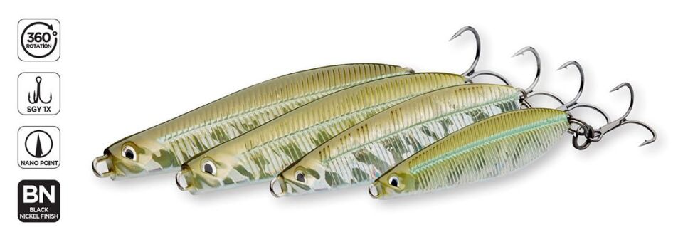 Savage gear Seeker ISP 68mm 12g NL Suni Yem Silver/Black Mullet