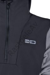 Fujin SeaGame Technical Polar Hoodie Black Grey
