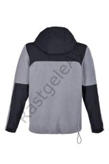 Fujin SeaGame Technical Polar Hoodie Black Grey