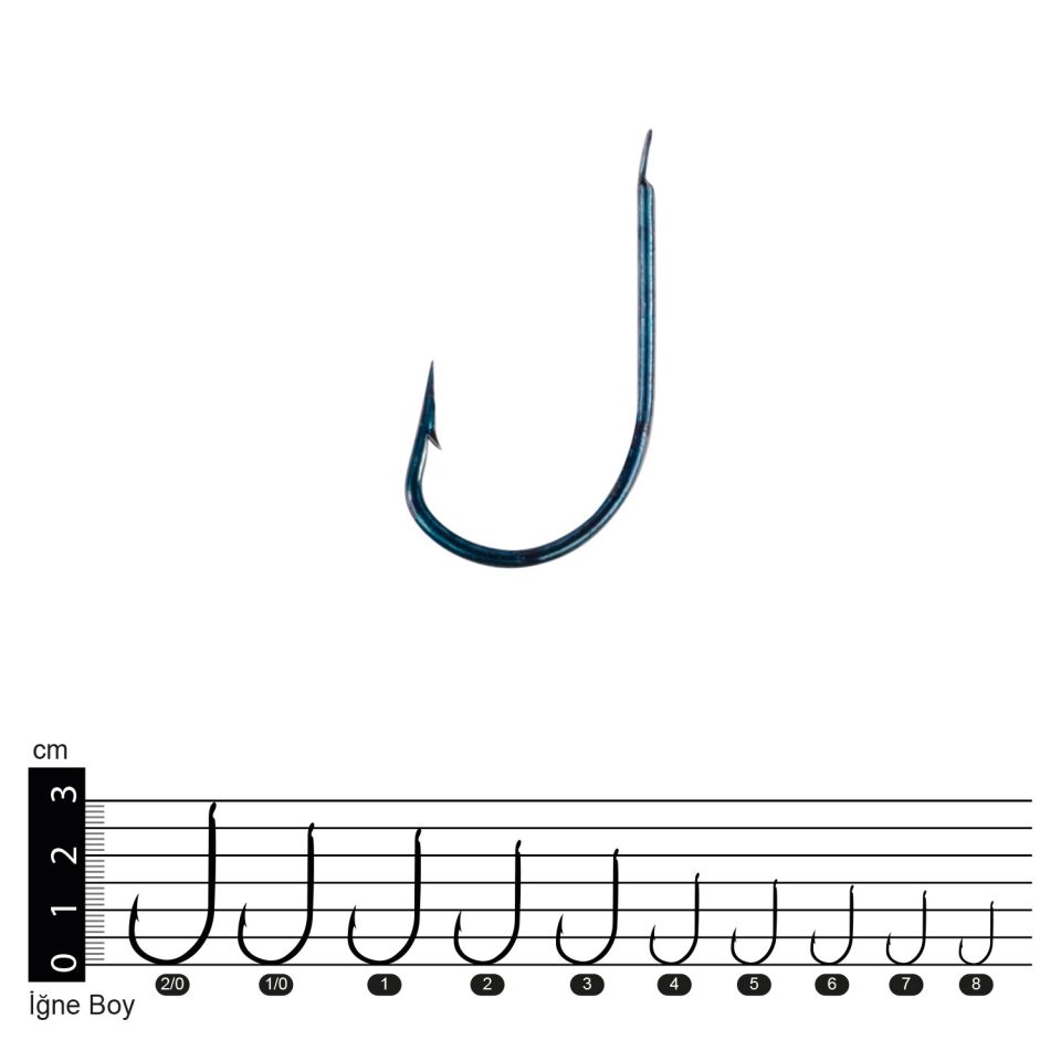 Effe İğne 496 Carbon Mavi