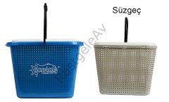 Captain Balıkçı Kovası Süzgeçli 10 Litre