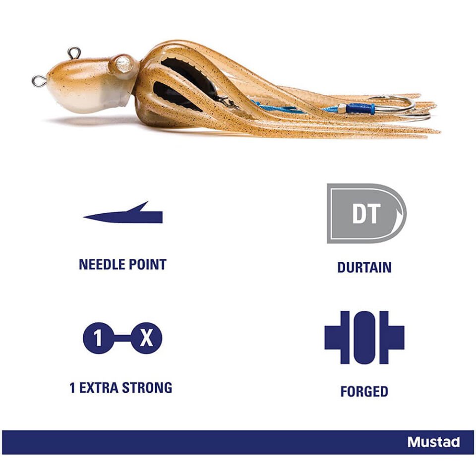 Mustad Inkvader Octopus Jig Sahte Yem SAN - SAND - 150GR