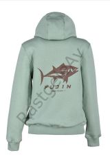 Fujin Tuna Hoodie Mint Sweatshirt Kadın