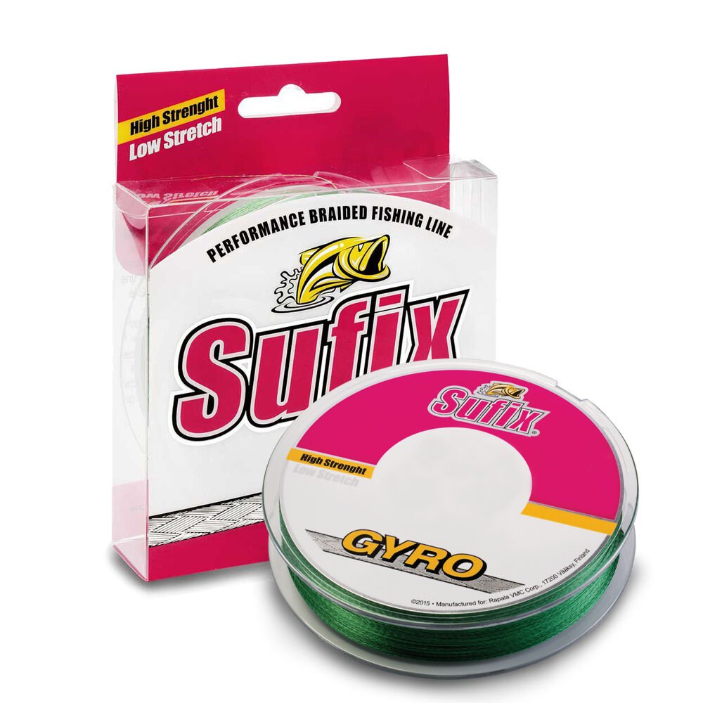 Sufix Gyro Braid İp Misina DEEP GREEN - 0.50MM - 100MT - 27.2KG