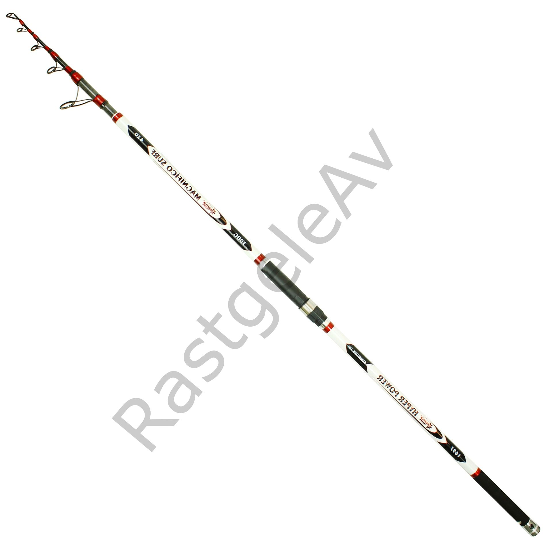 Captain 1697 Magnifico 420cm Tele Surf Kamış 100-300gr  Atar