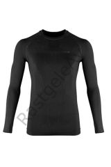 Fujin Seamless Termal İçlik Black Üst