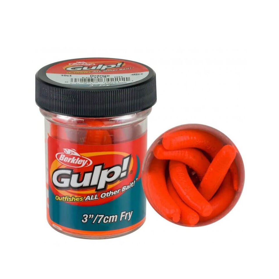 Berkley Gulp Fry Sahte Kurt 10lu ORANGE - 7 CM