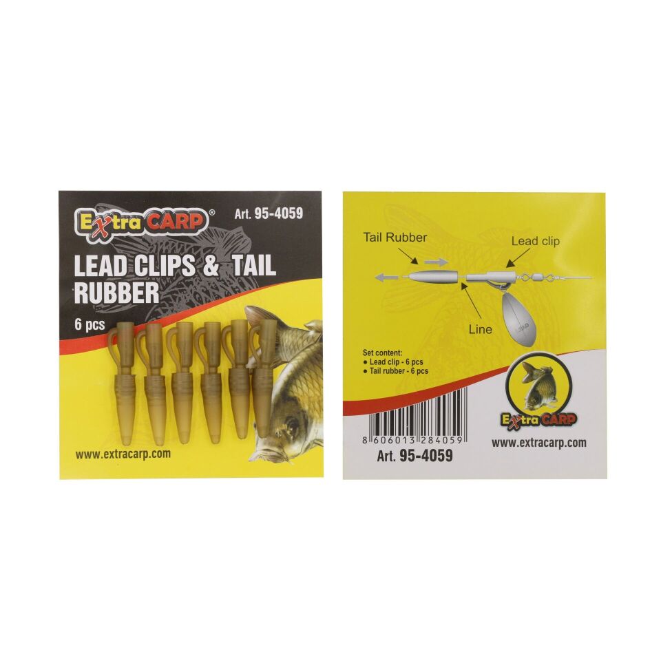 Lead Clips&Tail Rubber