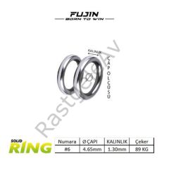 Fujin Solid Ring Halka 6 No