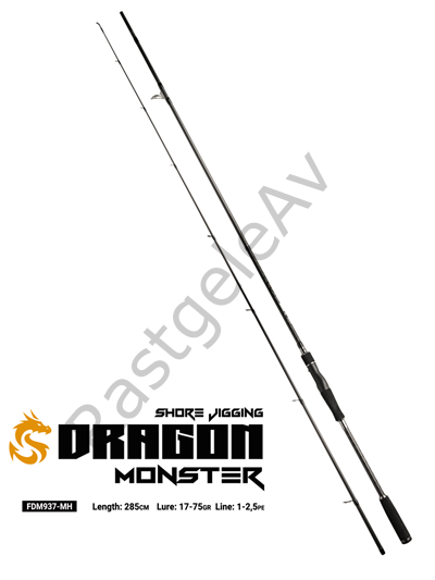 Fujin Dragon Monster 285cm 17-75gr Shorejig Kamışı