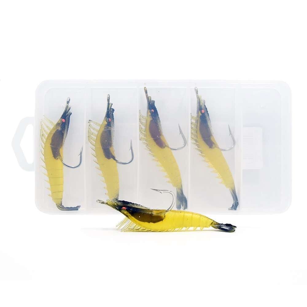 Captain 3066 Silikon Karides 85cm Suni Yem 5li Kutu