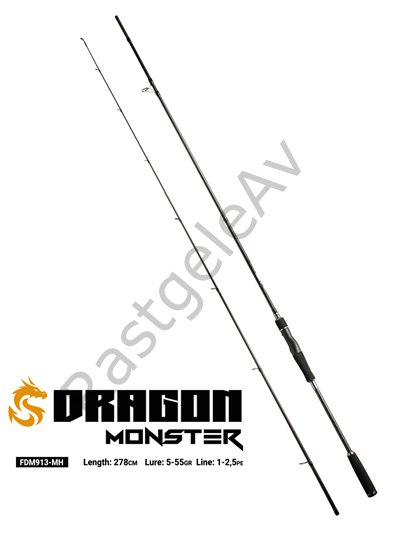 Fujin Dragon Monster 278cm 5-55gr Spin Kamışı
