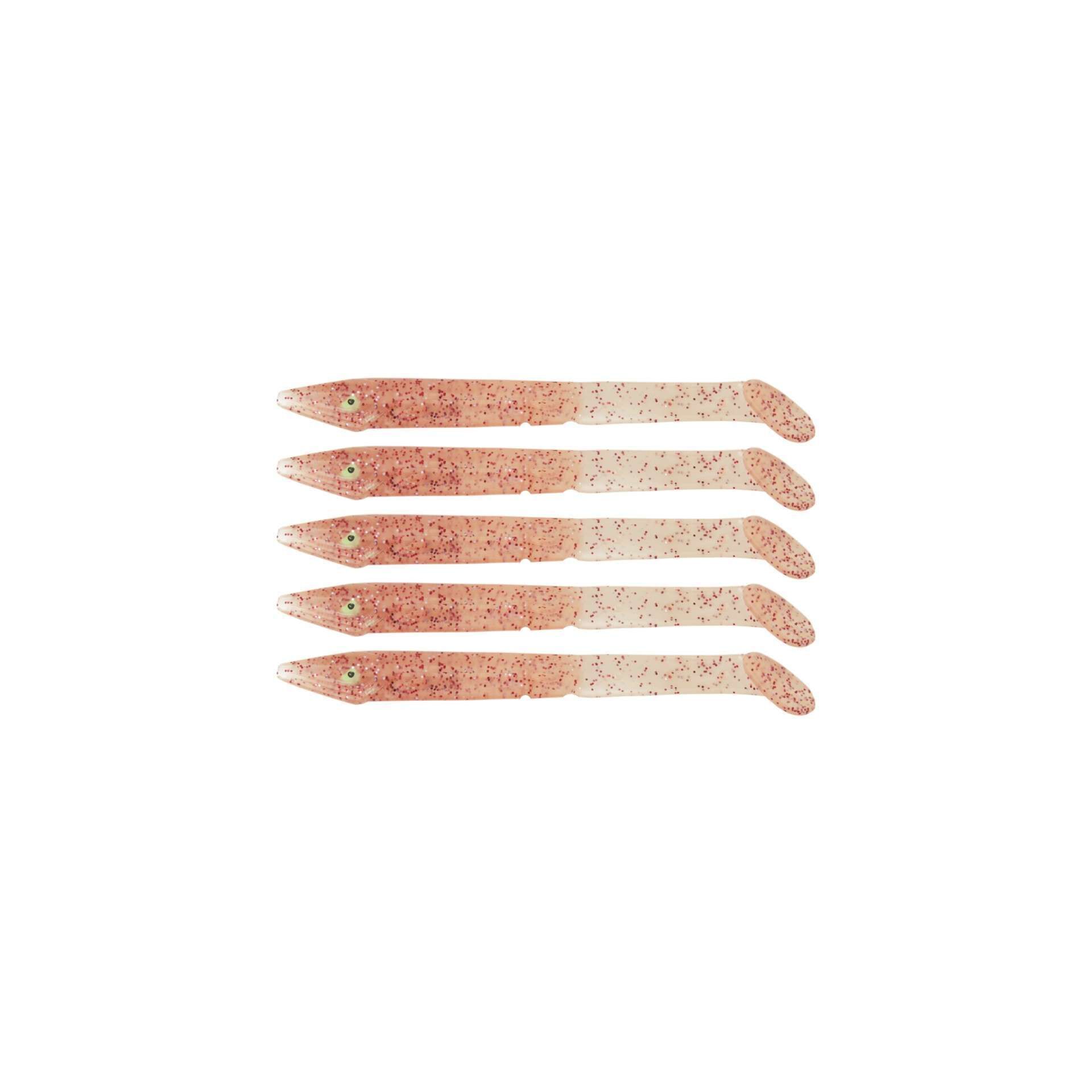 Captain 3598 Elegant 10cm Silikon Zargana 5li Paket Suni Yem