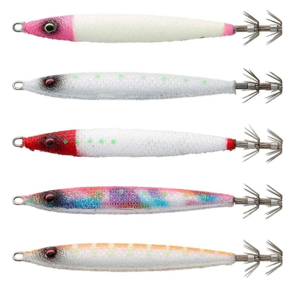 Savage Gear Squid Finger 8cm 35gr Sahte Balık Zebra Orange