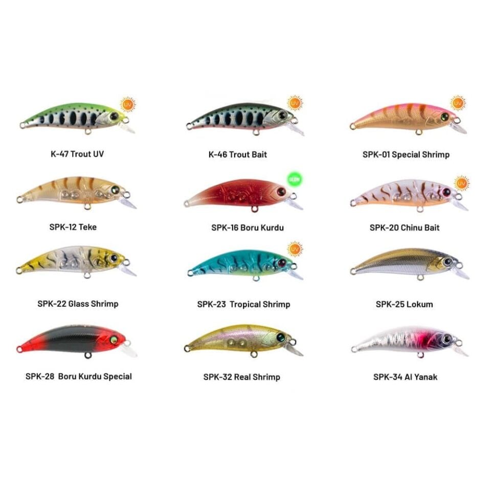 Hanfish Zıpır KG 50mm 4,5gr LRF Maket Balık