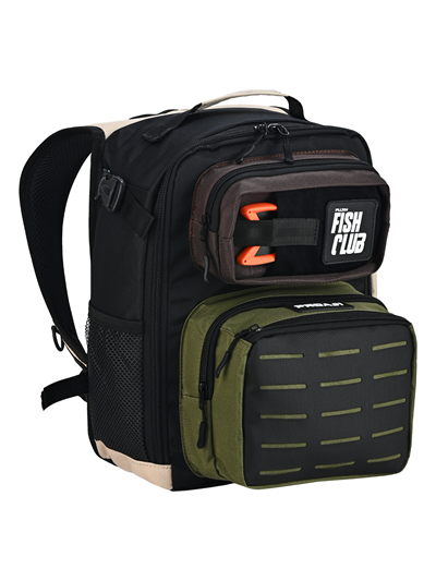 Fujin ProAji Back Pack Green Beige Balıkçı Sırt Çantası