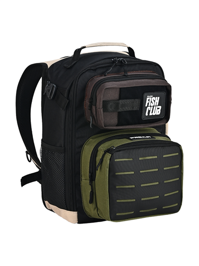 Fujin ProAji Back Pack Green Beige Balıkçı Sırt Çantası