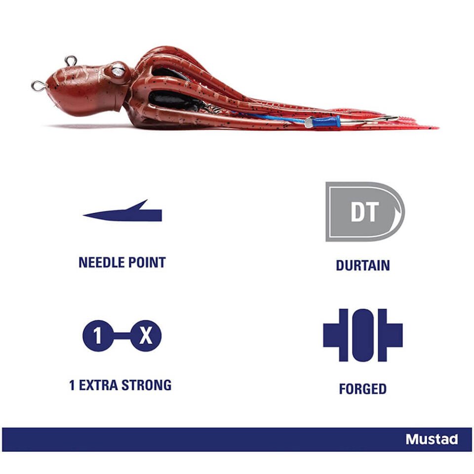 Mustad Inkvader Octopus Jig Sahte Yem SPY - SPIDER - 150GR