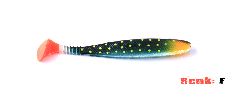 Jaxon Gummy intensa Silikon 10 cm INB095 F