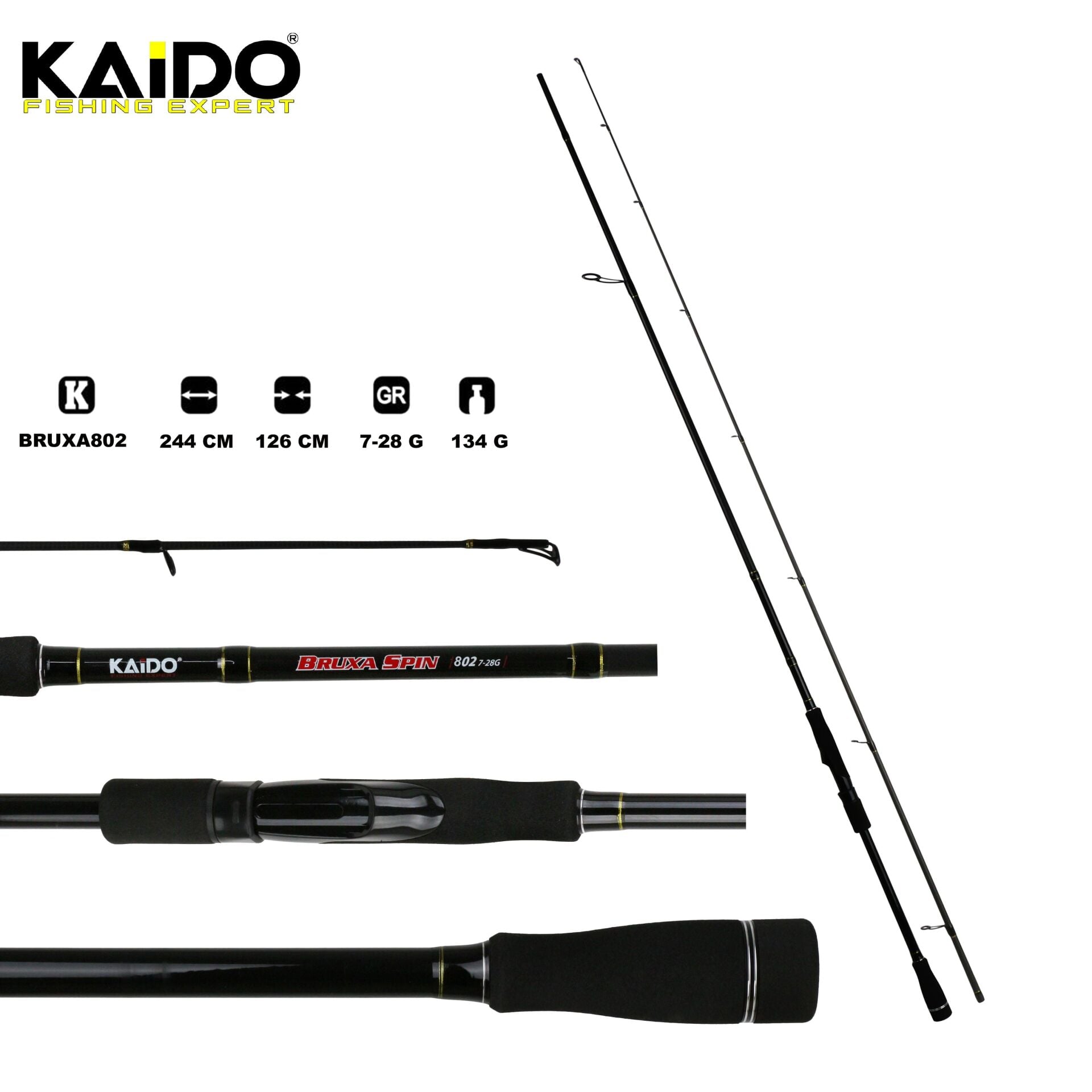 Bruxa Spin 7-28Gr Kamışı 240 cm