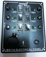 Remkay Sigorta Paneli 6 Li Dikey Şarj Soketli