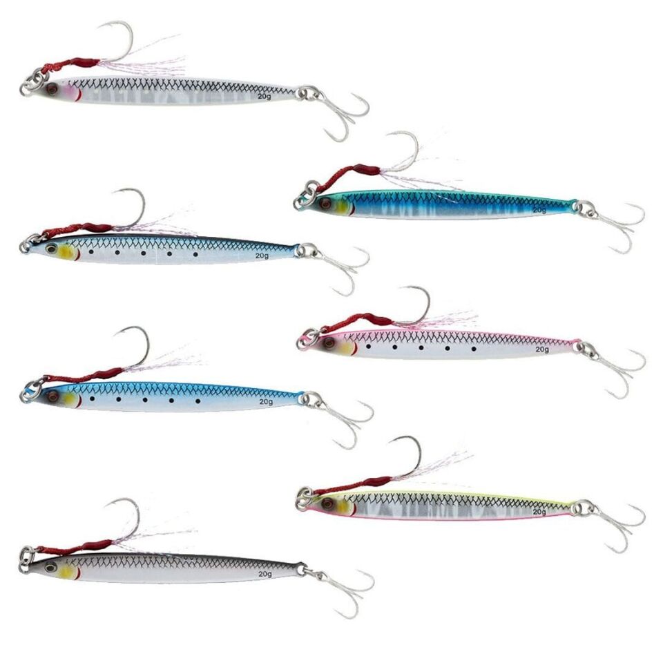 Savage Gear Sardine Slider Micro Jigs 10cm 30gr Sahte Balık White Glow