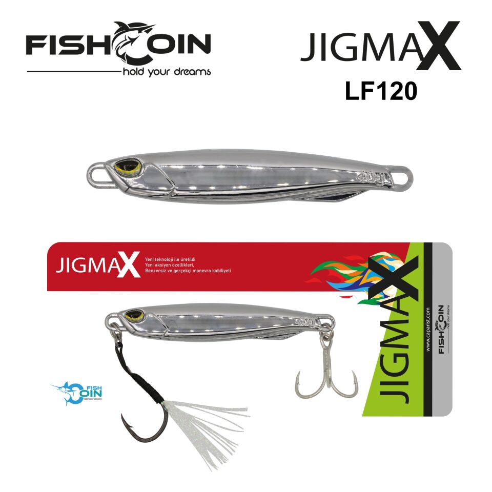 Fishcoin Jigmax Silver LF120