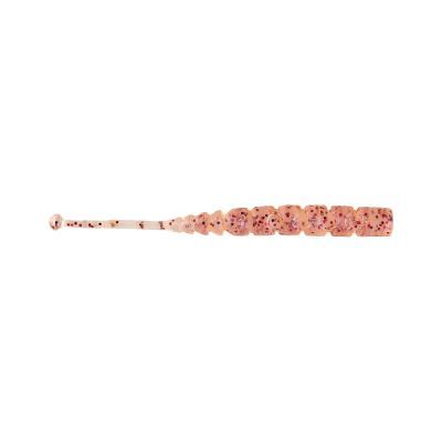 Mustad Aji Worm Ball Tail Silikon Kurt 010 - UV CL.RED GLITTER - 5CM - 12Lİ