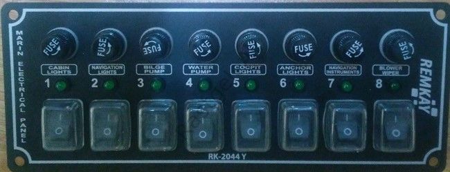 Remkay 8 Li Yatay Sigorta Paneli