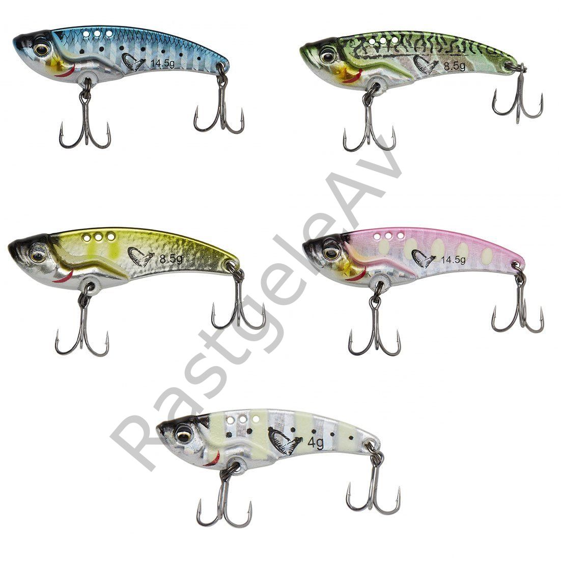 Savage Gear Vib Blade 3.5 cm 4 gr Suni Yem Pink Glow Dot