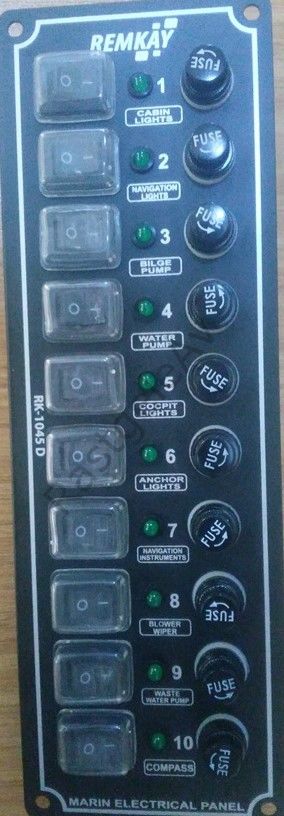 Remkay 10 luDikey Sigorta Paneli