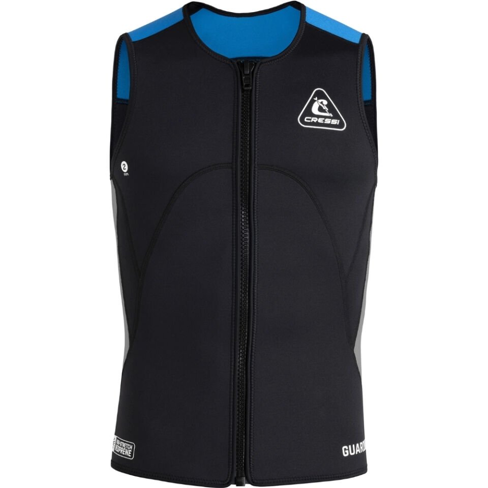 Cressi  Guardian Man Dalış Yeleği BLACK-BLUE - 2MM - XL - NO:5