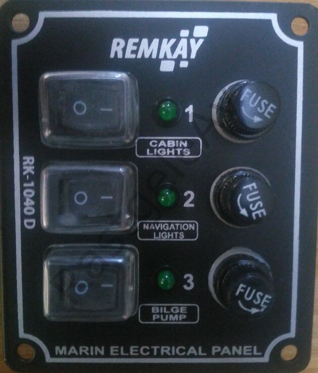 Remkay 3 lü Dikey Sigorta Paneli