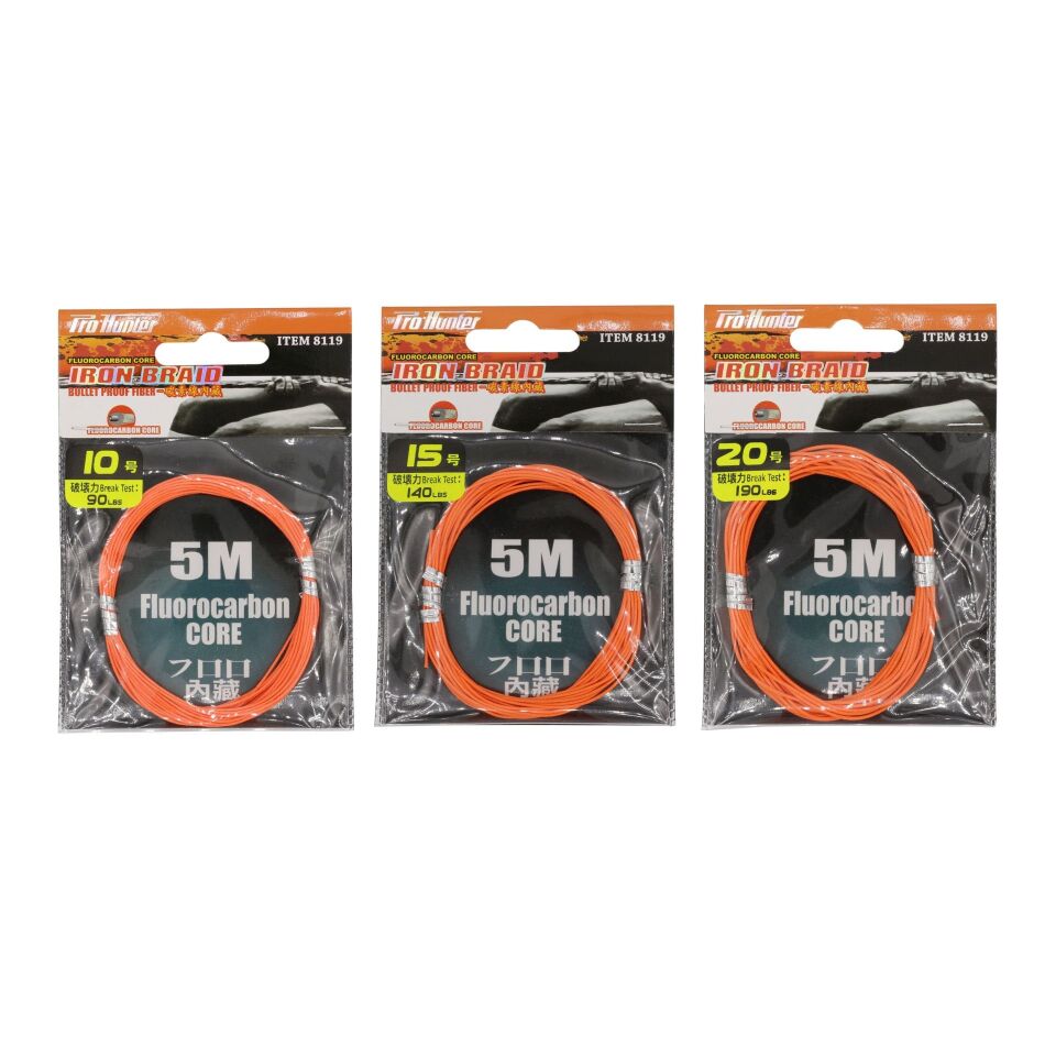 Fluorocarbon Core Assist İpi Iron Braid