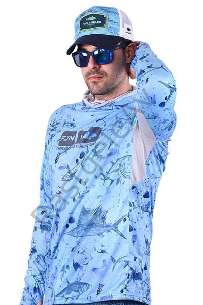 Fujin Pro Angler T-Shirt Blue Fish