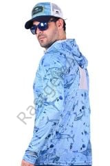 Fujin Pro Angler T-Shirt Blue Fish