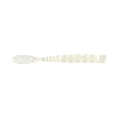Mustad Aji Fish Tail Silikon Kurt 007 - WHITE LUMINOUS - 5CM - 12Lİ