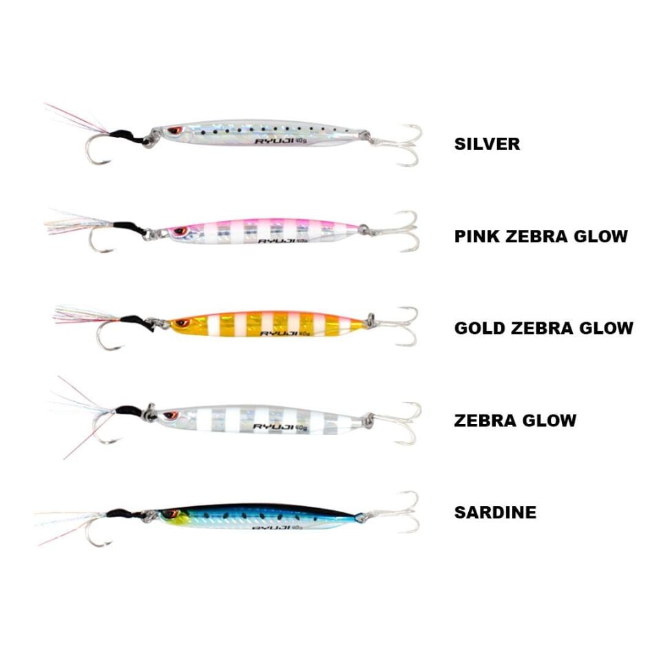 Ryuji Silent Jig 40GR Jig Metal Yem