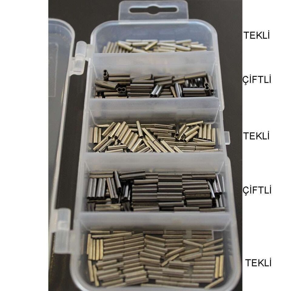 Captain Çelik Tel Sıkıştırma Burcu Size:S Tekli-Double Mix 300lü Kutu