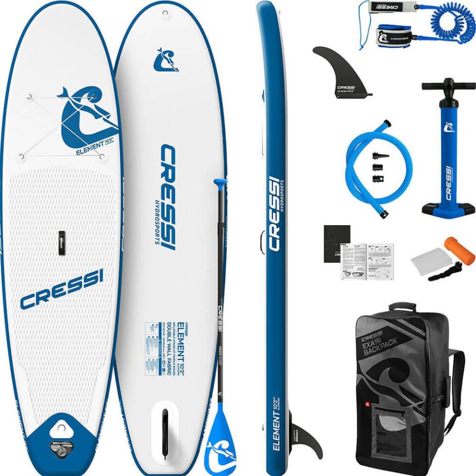 Cressi Element Şişirilebilir Stand Up Paddle (I-SUP) MAVİ - 310CM
