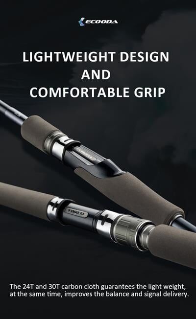 Ecooda Black Thunder 3 210cm 20-80g Boat-Tekne Kamışı