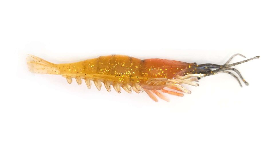 Captain 3060 Silikon Karides 9cm Suni Yem 5li Paket