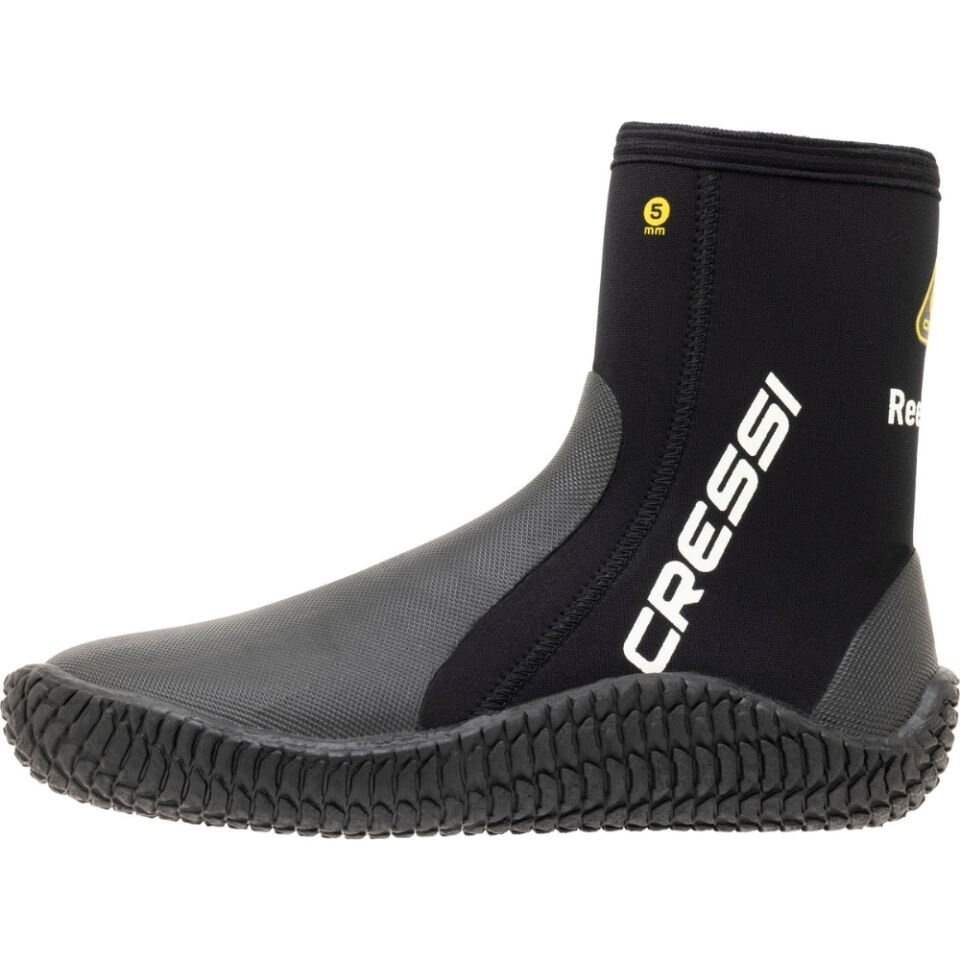 Cressi Reeftech Dalış Çizmesi BLACK - 5MM - XL -44-45