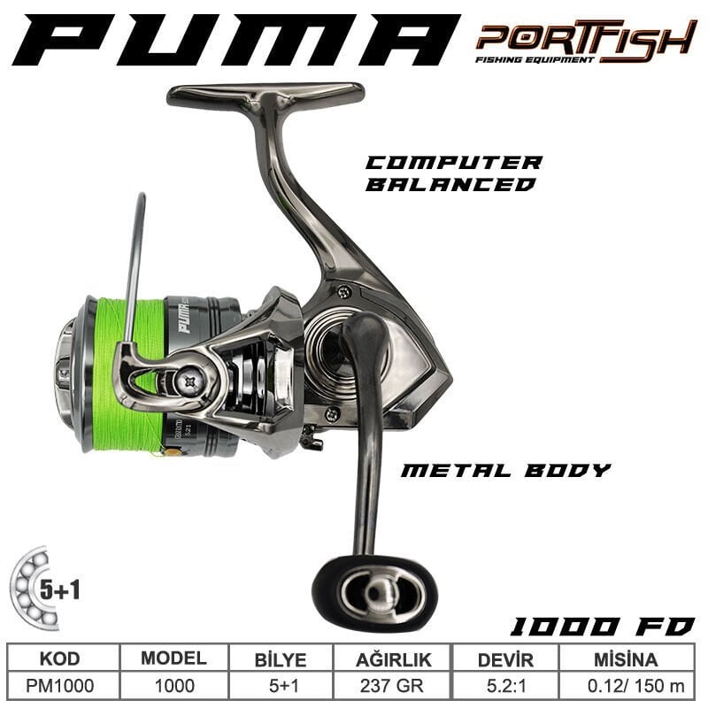 Portfish  Puma 1000 Olta Makinası
