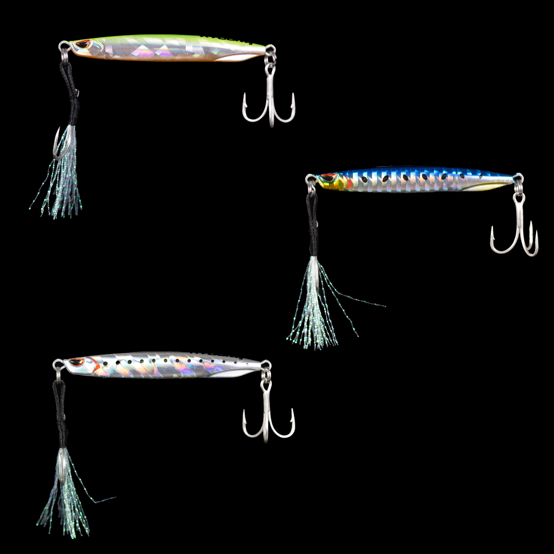 RYUJI SILENT JIG TRIO 15GR, REAL MIX (3 AD)