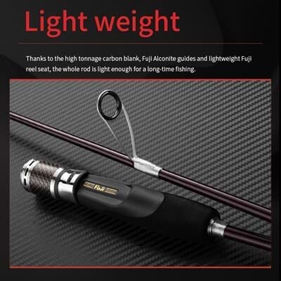 Ecooda Haiz Tubular185cm 200-300g Slow Jigging Kamışı